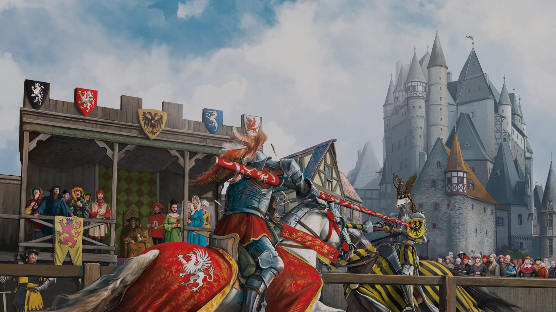 Strategiczna gra planszowa Glory: A Game of Knights